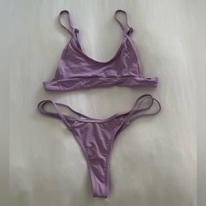 Boutine LA lavender bikini set